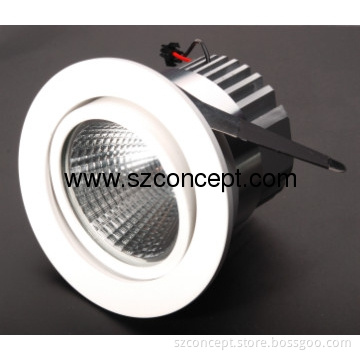 White Color 10W COB LED Downlight, COB LED Ceiling Light - P